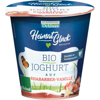 Joghurt auf Rhabarber-Vanille 3,5% 150 g
