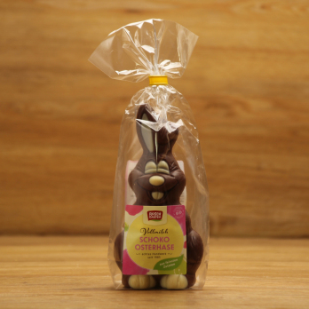 Osterhase Vollmilch geschminkt