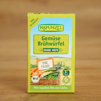 Gemüse-Brühwürfel ohne Hefe