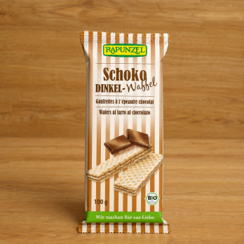 Dinkel-Waffeln Schoko