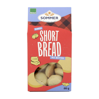 Dinkel Short Bread mit Butter