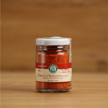 Piment d´Espelette im Glas