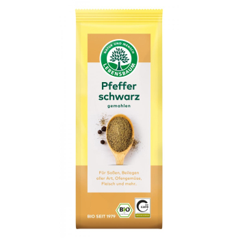 Pfeffer schwarz, gemahlen