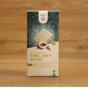 Earl Grey Blanc - Weiße Schokolade mit Schwarztee