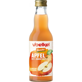 Apfelsaft heimisch, naturtrüb, Demeter