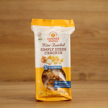 Simply Seeds Cracker Käse Zwiebel