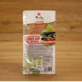 Wheaty Lyoner Art mit Paprika