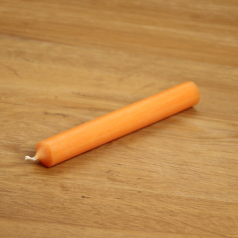 Stabkerze mandarin 180x22 mm