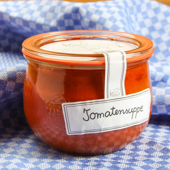 Glas Tomatensuppe rein vegetarisch 400ml
