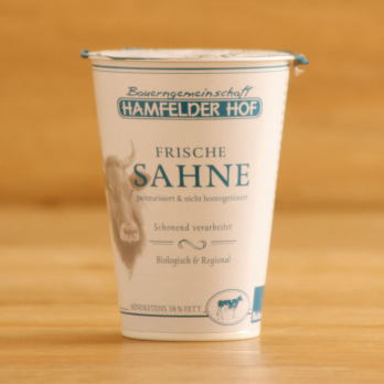 Hamfelder Frische Sahne 38% 200 g