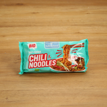 Hot + Spicy Chili Noodles, vegan