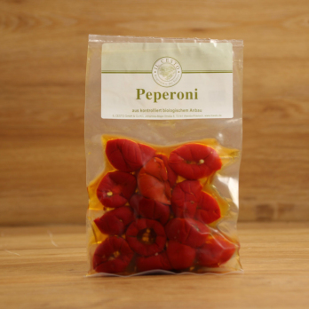 Kirschpeperoni pikant, mariniert