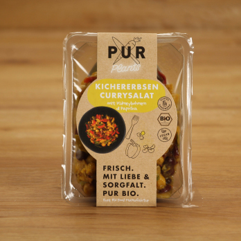 Kichererbsen Currysalat