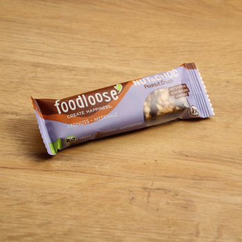Nussriegel Nut&Choc Peanut Crush, vegan