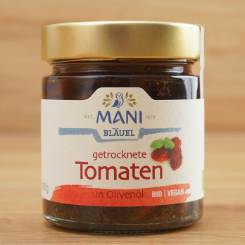 Getrocknete Tomaten in Olivenöl
