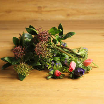 Kleiner bunter Winterstrauß 6-10 Stängel