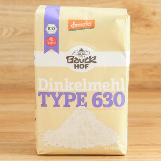 x Dinkelmehl hell Typ 630