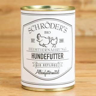 Hundefutter Geflügel 400 g