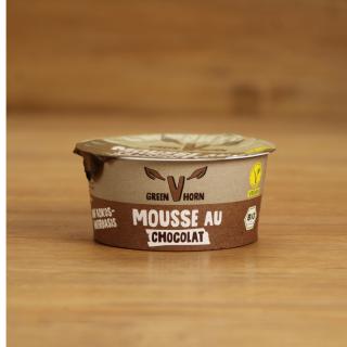 Veganes Mousse au chocolat auf Haferbasis