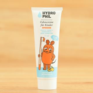 Zahncreme Kids Maus Aprikose mit Fluorid