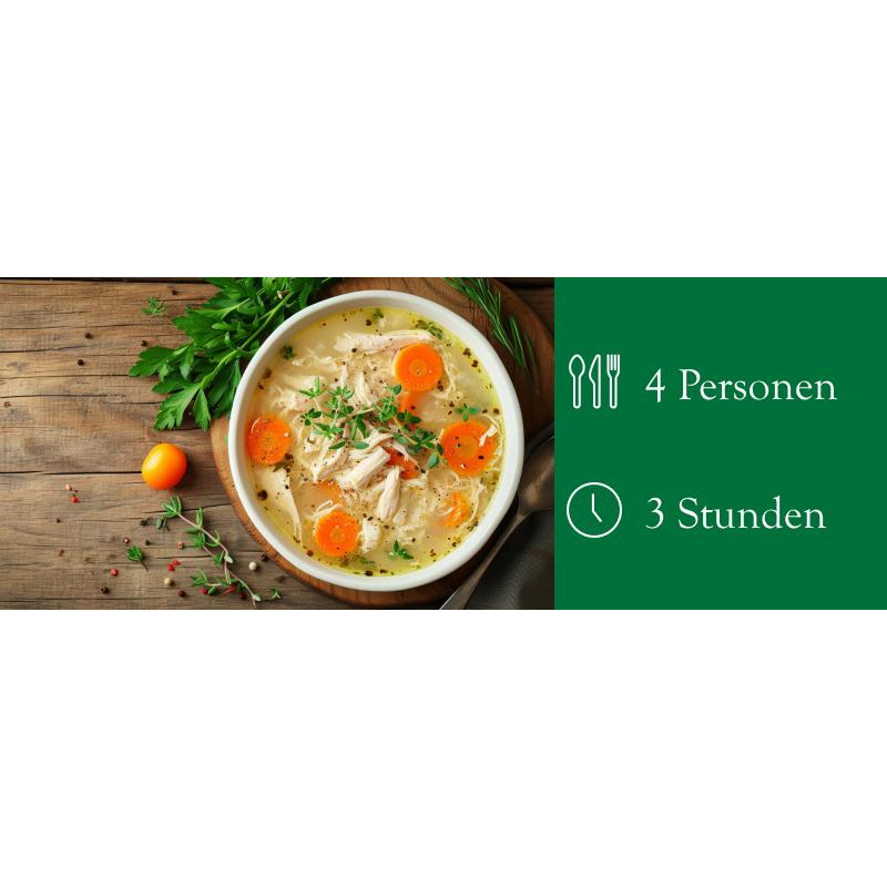 Klassische Hühnersuppe