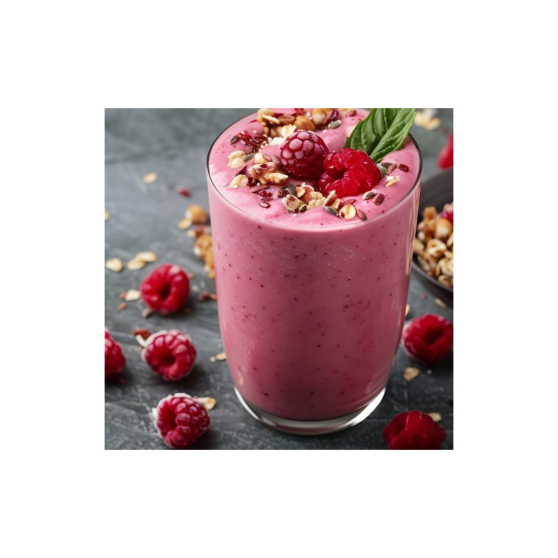 Himbeer-Mandel-Smoothie