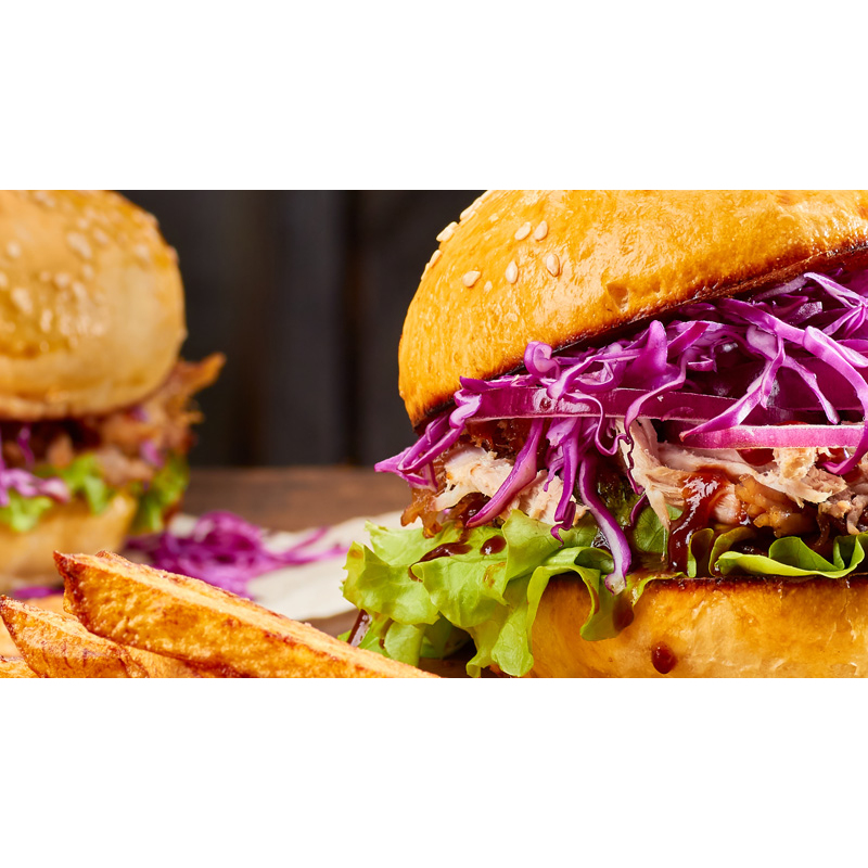 Pulled Suppenhuhn Burger