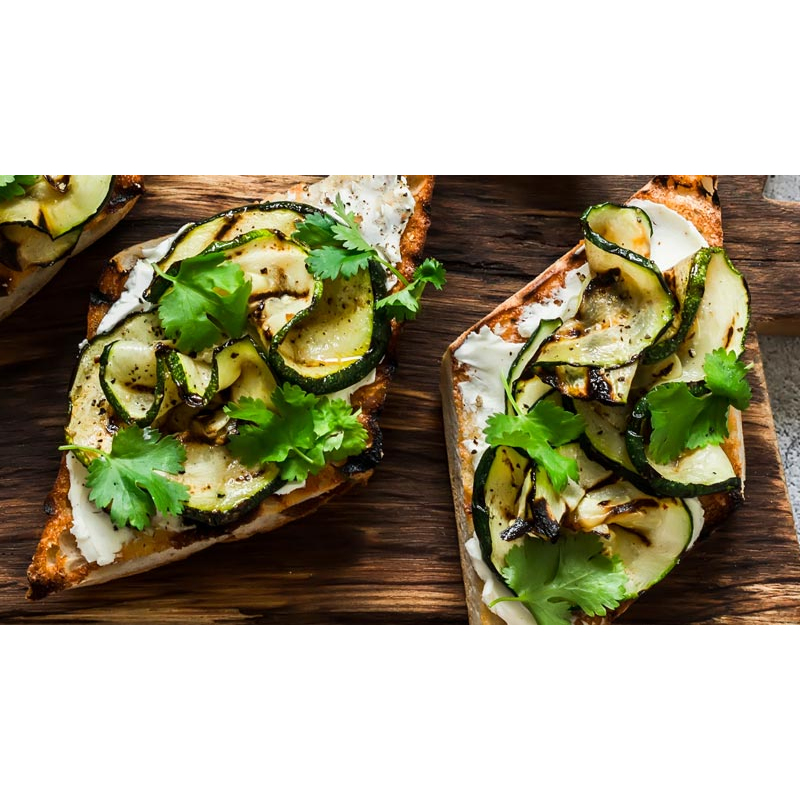 Zucchini-Bruschetta