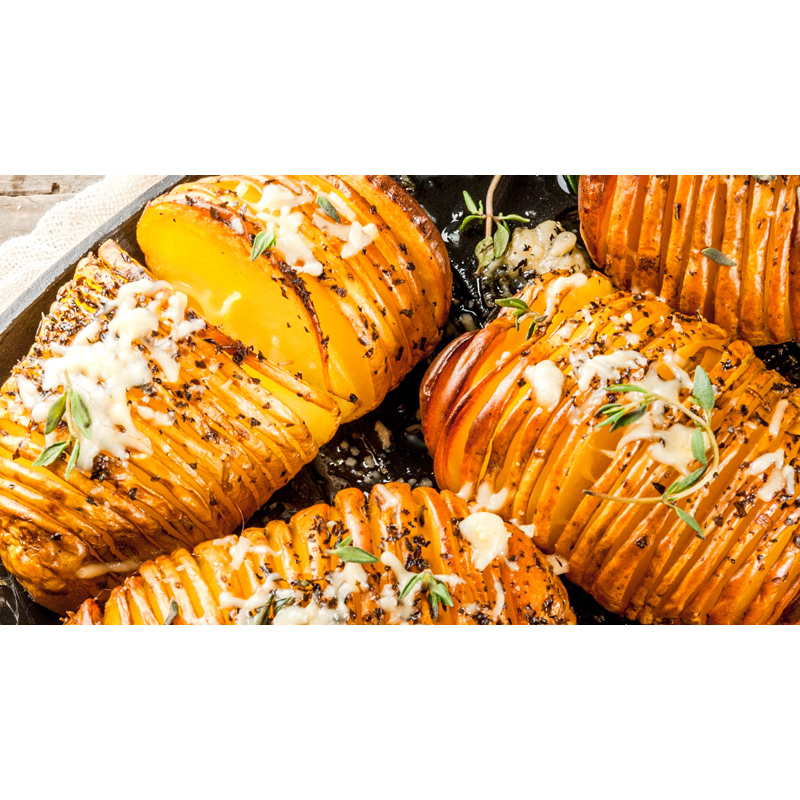 Hasselback Kartoffeln