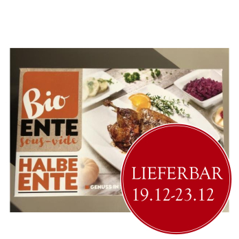 Ente 1/2 Sous-Vide ca. 900 g - nur 30.03. bis 04.04.