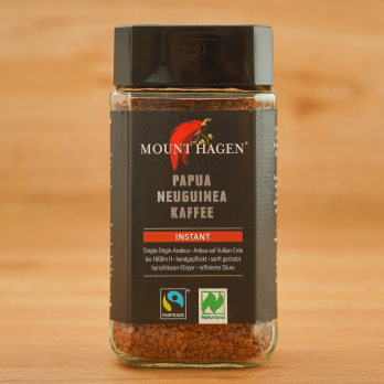 Kaffee Instant fairtrade