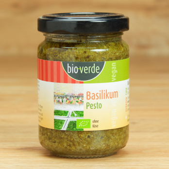Pesto Basilikum Bio-Verde 125 ml