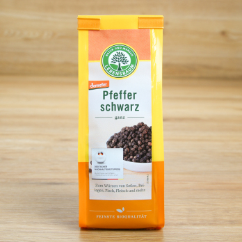 Pfeffer schwarz, ganz  50 g