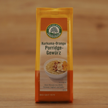 Kurkuma Orange Porridge Gewürz