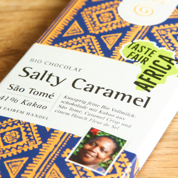 Schokolade Vollmilch Salty Caramel