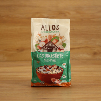 Das Ungesüßte Nuss Müsli