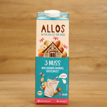 3 Nuss - Drink (Macadamia, Mandel, Haselnuss)