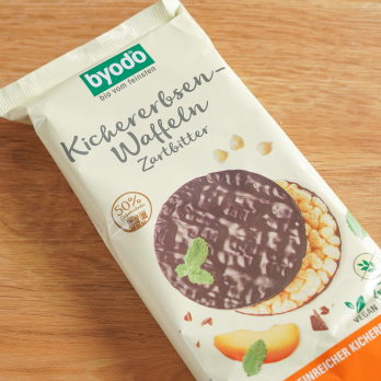 Kichererbsen Waffeln Zartbitter