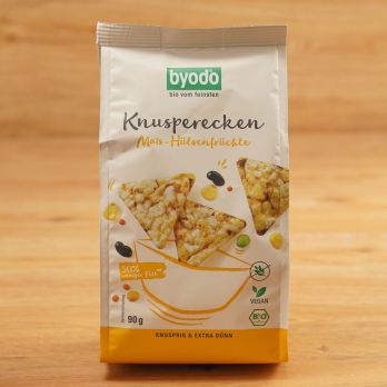 Knusperecken Mais Hülsenfrüchte