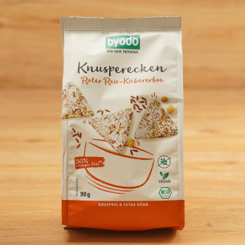 Knusperecken Roter Reis Kichererbse