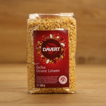 Gelbe Orient Linsen