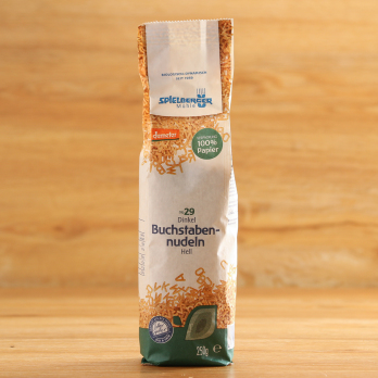 Buchstabennudeln Dinkel