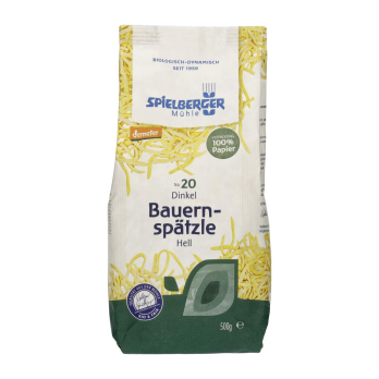 Dinkel Bauernspätzle hell