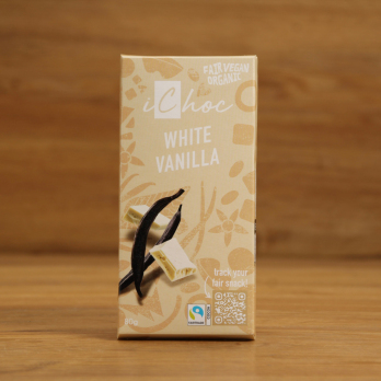 iChoc White Vanilla, vegan, fairtrade