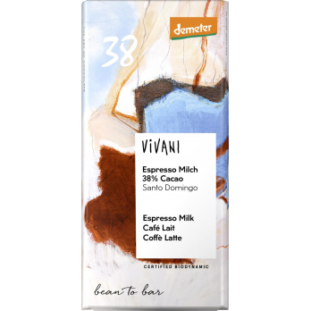 Espresso Milch Kakao Santa Domingo 38 %