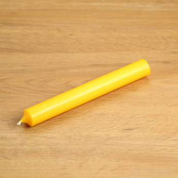 Stabkerze gelb
