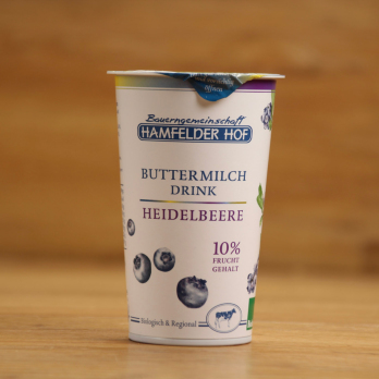 Hamfelder Buttermilchdrink Heidelbeere 250 g