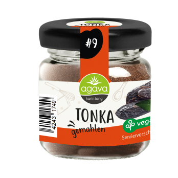 Tonkabohnen gemahlen