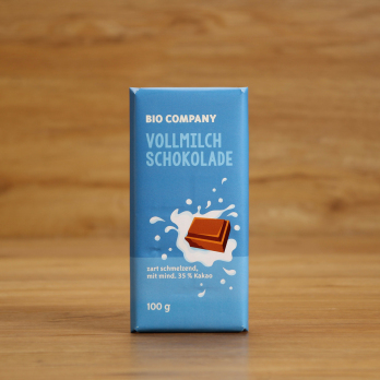 Vollmilchschokolade, mind. 35% Kakao