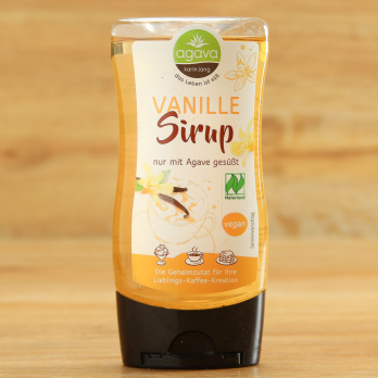 Vanillesirup mit Agave